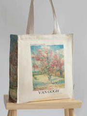 Van Gogh "Pink Peach Tree" - Tote Bag